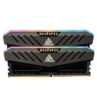 Neo Forza RGB Mars 16GB (2 x 8GB) DDR4-3600 PC4-28800 CL19 Dual Channel Desktop Memory Kit NMGD480E82-3600 - Gray