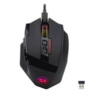 Redragon M801P Sniper Pro RGB Wired/ Wireless Gaming Mouse - Black