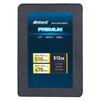 Inland Premium 512 GB 3D QLC NAND SATA 3.0 6GB/s 2.5" Internal SSD