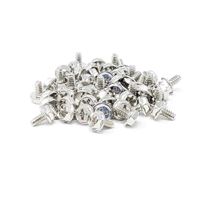 Micro Connectors PC Mounting Screws #6-32 x 1/4&quot; - 50 Pack