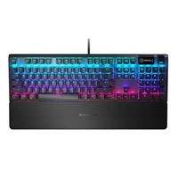 SteelSeries Apex 5 RGB Gaming Keyboard w/ OLED Display and Detachable Palm Rest - Hybrid Blue