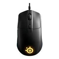 SteelSeries Rival 3 Wired RGB Gaming Mouse - Black