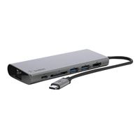 Belkin USB-C Hub with Tethered USB-C Cable (USB-C Dock for MacOS and Windows USB-C Laptops)
