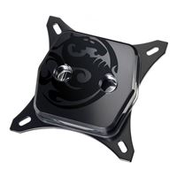 Bitspower Premium Summit CPU Water Block - Mystic Black Edition