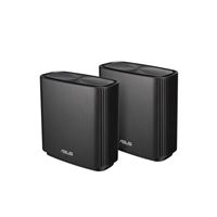 ASUS ZenWiFi AX6600 Whole-Home Tri-band Mesh WiFi 6 System (XT8) 2 pack - Black