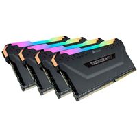  Vengeance RGB Pro 128GB (4 x 32GB) DDR4-3600 PC4-28800 CL18 Quad Channel Desktop Memory Kit - Black