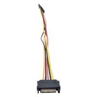Micro Connectors 15-pin SATA Male to 15-pin SATA Female Power Extension Cable 12 in.