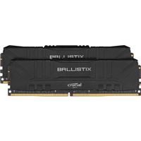 Crucial Ballistix Gaming 8GB (2 x 4GB) DDR4-2400 PC4-19200 CL16 Dual Channel Desktop Memory Kit BL2K4G24C16U4B - Black