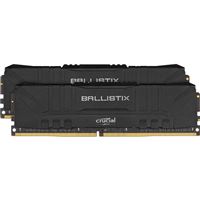 Crucial Ballistix Gaming 32GB (2 x 16GB) DDR4-3200 PC4-25600 CL16 Dual Channel Desktop Memory Kit BL2K16G32C16U4B- Black