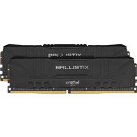 Crucial Ballistix Gaming 16GB (2 x 8GB) DDR4-3600 PC4-28800 CL16 Dual Channel Desktop Memory Kit BL2K8G36C16U4B - Black