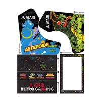 Atari Bartop Arcade Cabinet Graphics Pack - Atari