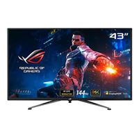 ASUS Strix 43 VA LCD 4K UHD 144Hz 1-ms FreeSync Premium Pro (AMD Adaptive  Sync) Monitor with HDR (VGA, USB, HDMI, DVI) Black, White XG43UQ - Best Buy