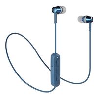 Audio-Technica ATH-CKR300BT Wireless Bluetooth Earbuds - Blue