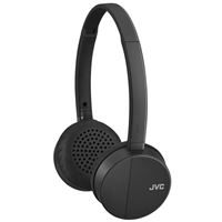 JVC Flats Wireless Bluetooth Headphones - Black