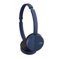 JVC Flat Wireless Bluetooth Headphones - Blue