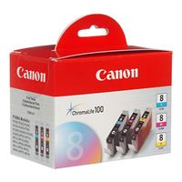 Canon CLI-8 Value Pack Color Cartridges 3-Pack