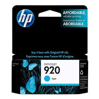 HP 920 Cyan Ink Cartridge (CH634AN)