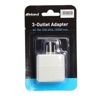 Inland 3 Outlet AC Adapter