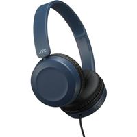 JVC Powerful Sound On Ear Wired Headphones - Blue