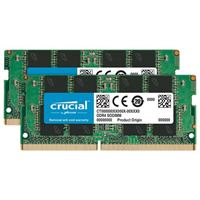 Crucial 64GB DDR4-2666 (PC4-21300) CL19 Laptop Memory Kit (Two 32GB Memory Modules) - CT2K32G4SFD8266