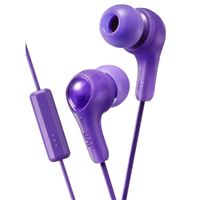 JVC Gumy Plus Wired Earbuds - Violet