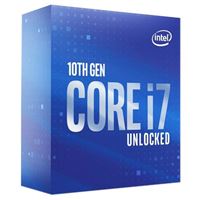 Intel Core i7-10700K Comet Lake 3.8GHz Eight-Core LGA 1200 Boxed Processor - Heatsink Not Included