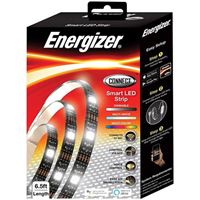 Energizer EIS2-1002-RGB Smart LED Light Strip with Power Adapter (6.5', Multicolor)