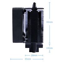52Pi Ice Tower Cooling Fan for Raspberry Pi (Black)
