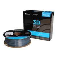 Inland 1.75mm Pewter Silk PLA 3D Printer Filament - 1kg Spool (2.2 lbs)