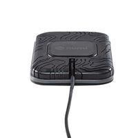 American Covers Numi Grip Pad Plus Flex Grip Sticky Pad Dashboard Phone Mount w/ Qi Wireless Charging - Black