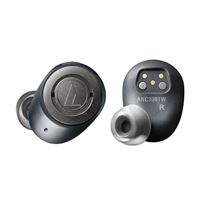 Audio-Technica ATH-ANC300TW QuietPoint Active Noise Cancelling True Wireless Bluetooth Earbuds - Black