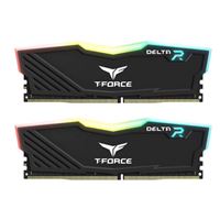 TeamGroup Team T-Force Delta RGB 16GB (2 x 8GB) DDR4-3200 PC4-25600 CL16 Dual Channel Desktop Memory - Black