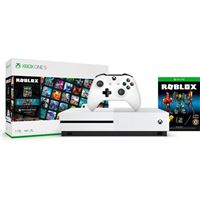 Microsoft Microsoft Xbox One S 1tb Roblox Bundle Micro Center - details about simbuilder roblox mini figure with virtual game code series 5 new open