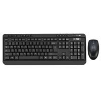 Adesso Antimicrobial Desktop Wireless Keyboard and Mouse Combo