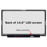  14.0&quot; Replacement Laptop LCD Screen FHD 1920x1080 IPS Matte 30-Pin Right-Side Connector