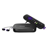 Roku Ultra 4K Streaming Media Player w/ JBL Headphones - Black (2019) Refurbished