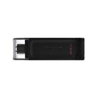Kingston 64GB DataTraveler 70 SuperSpeed USB 3.2 (Gen 1) Flash Drive - Black