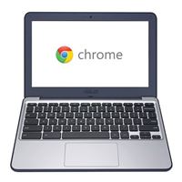 Asus Chromebook C2sa 11 6 Laptop Computer White Intel Celeron N3060 Processor 1 6ghz 4gb Ddr3 Ram 32gb Emmc Micro Center