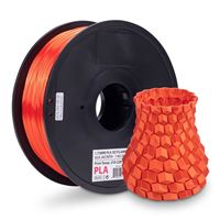 Inland 1.75mm Jacinth Silk PLA 3D Printer Filament - 1kg Spool (2.2 lbs)