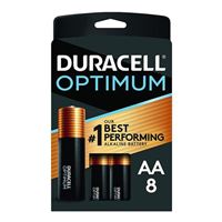 Duracell Optimum Alkaline AA Battery - 8 pk