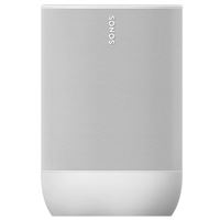 Sonos Move Smart Portable Wi-Fi and Bluetooth Speaker with Alexa and Google Assistant - White