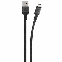 Scosche Industries Lightning Male to USB 2.0 (Type-A) Male Apple MFi Certified Charge/ Sync Cable 1 ft - Black