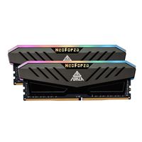 Neo Forza RGB Mars 32GB (2 x 16GB) DDR4-3200 PC4-25600 CL16 Dual Channel Desktop Memory Kit NMGD416F82-3200 - Gray