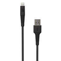 Scosche Industries StrikeLine Heavy Duty Apple Certified Lightning Male to USB 2.0 (Type-A) Male Charge/ Sync Cable 10 ft. - Black