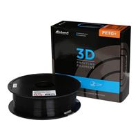 Inland 1.75mm Black PETG+ 3D Printer Filament - 1kg Spool (2.2 lbs)