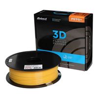 Inland 1.75mm Yellow PETG+ 3D Printer Filament - 1kg Spool (2.2 lbs)
