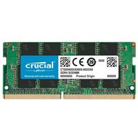 Crucial 8GB DDR4-2666 PC4-21300 CL19 Single Channel Memory Module CT8G4SFRA266