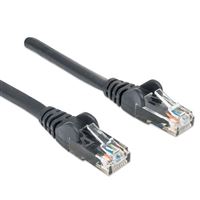 Intellinet 5 Ft. CAT 6 Snagless Molded Boots Ethernet Cable - Black