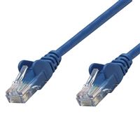 Intellinet 35 Ft. CAT 6 Snagless Molded Boots Ethernet Cable - Blue