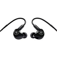 Mackie MP-120 Single Dynamic Driver Professional Wired In-Ear Monitors - Black
